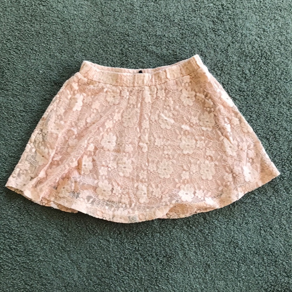 Pink skirt
